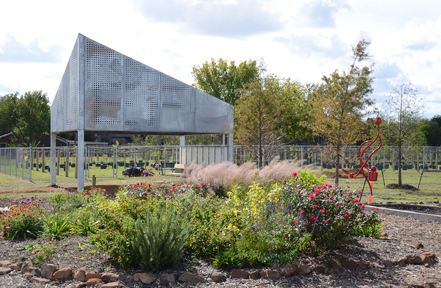 Alief SPARK Park and Nature Center Solar-powered Outdoor Classroom/ Butterfly Pavilion