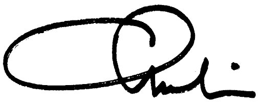 Charlie Carter signature
