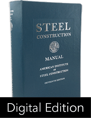 Steel Construction Manual, 15th Ed. (Online, 5 Years)