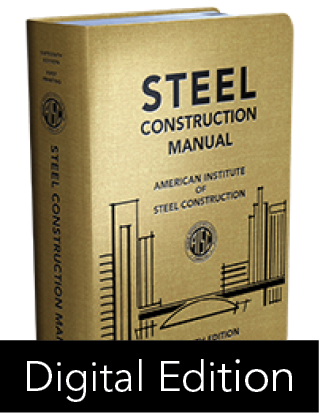 Steel Construction Manual, 16th Ed. (Online, 5 Years)